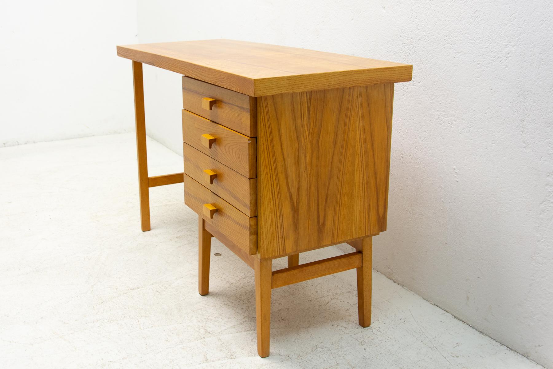 Wood  Ladies Desk from Hikor, 1980s, Czechoslovakia For Sale