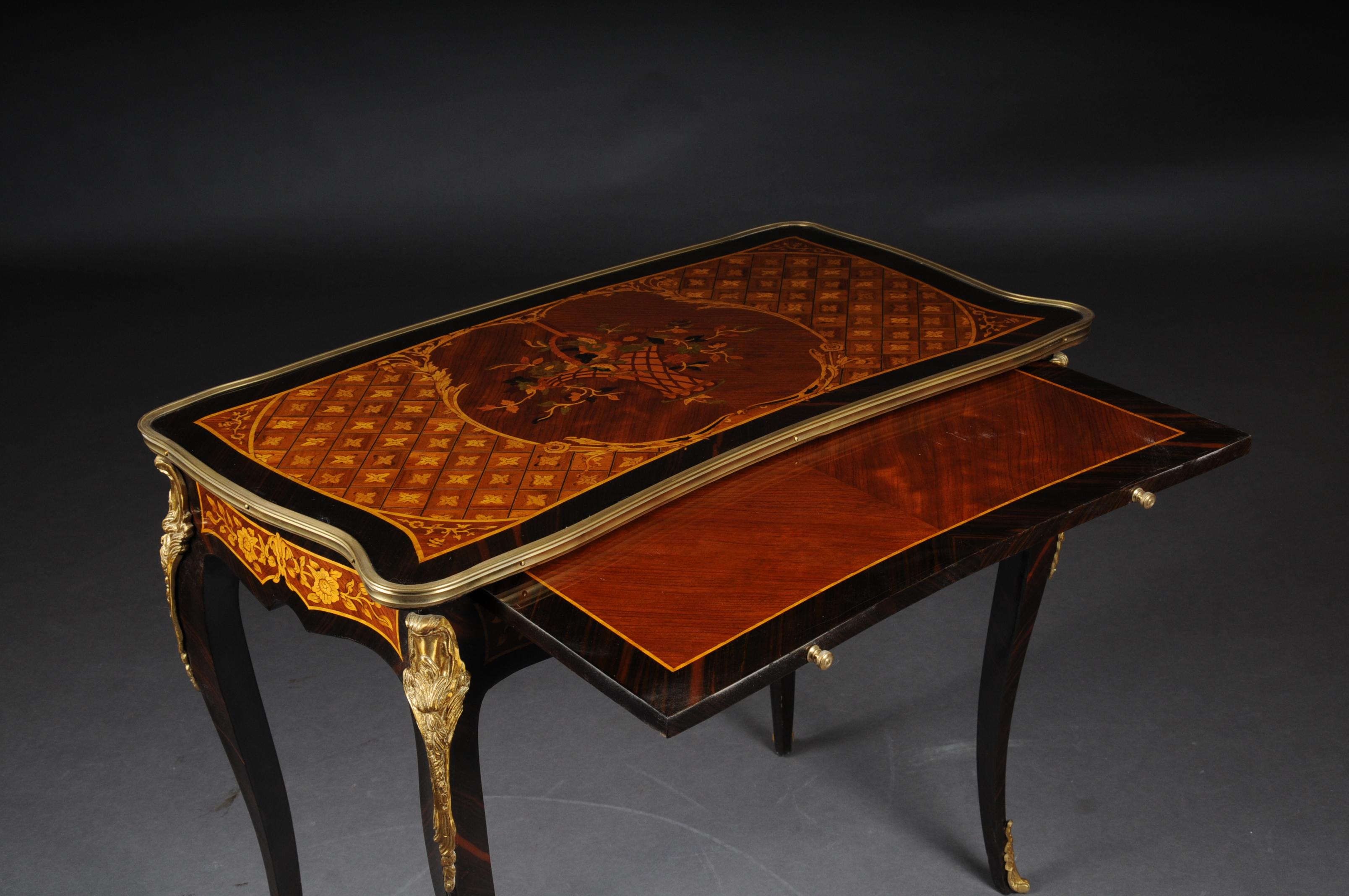 Ladies Desk or Table in Louis Quinze Style For Sale 1