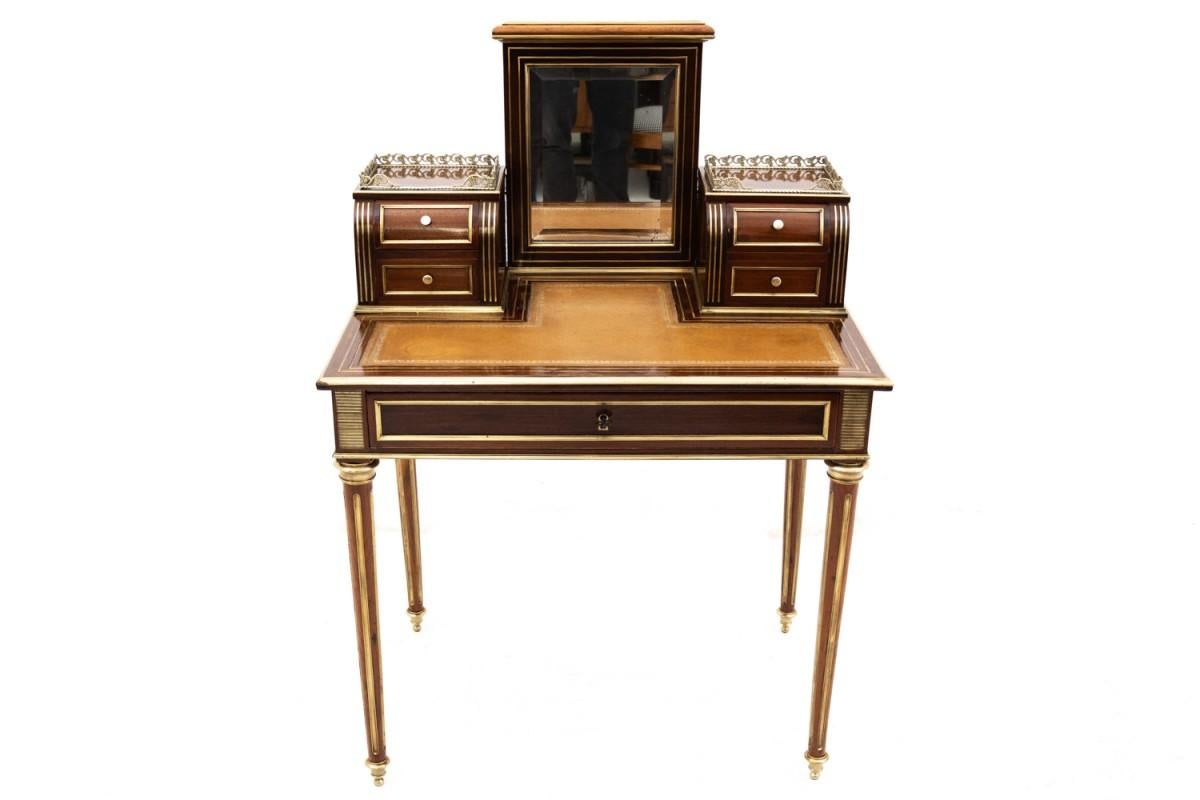 Empire Ladies' desk with mirror, France, ca. 1910.