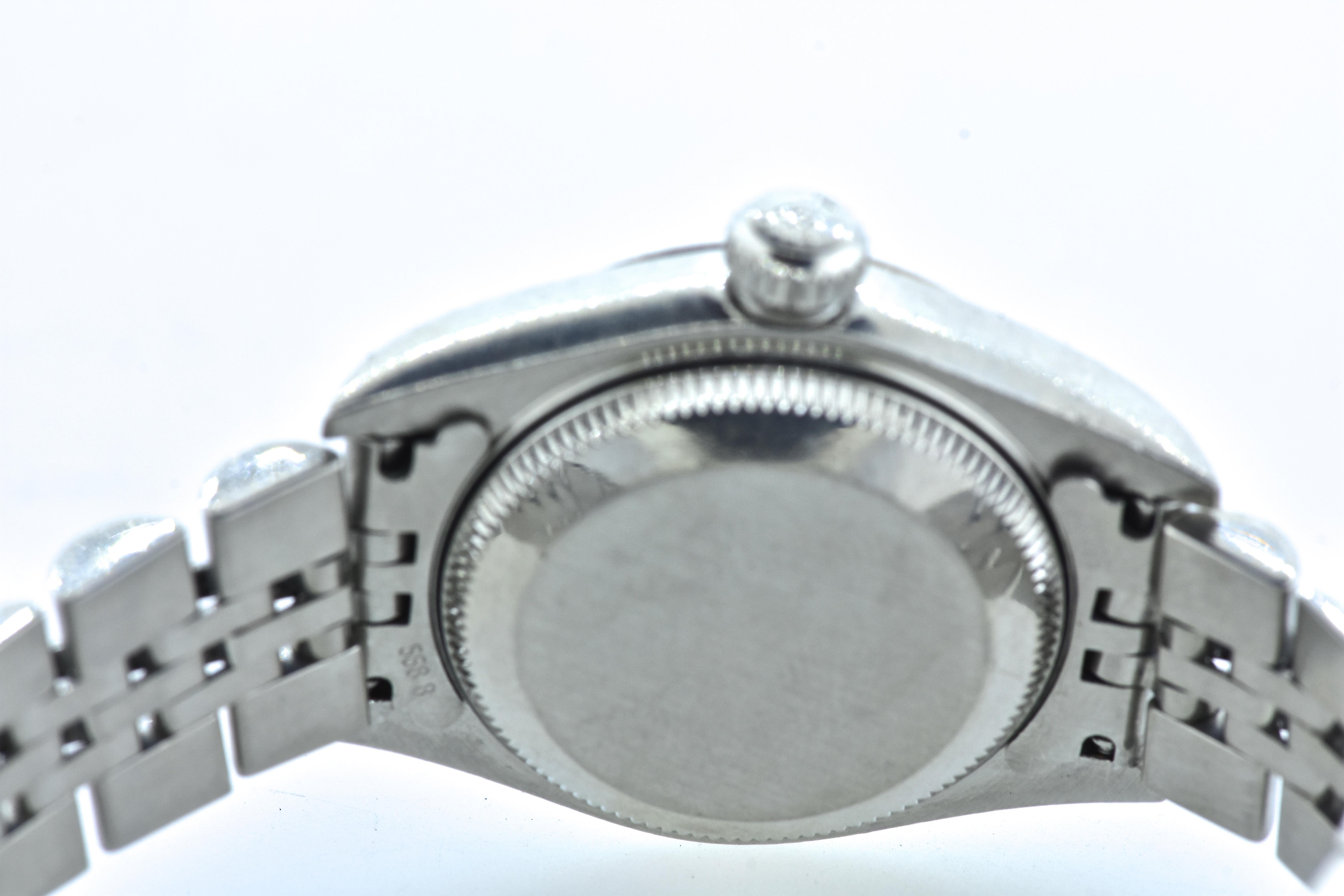 Ladies Diamond Jubilee Dial Rolex with Date-Just Wrist Watch, c. 2008 2