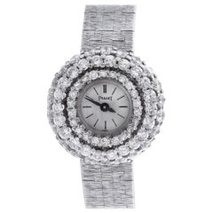 Ladies Diamond Piaget Wristwatch, circa 1970s