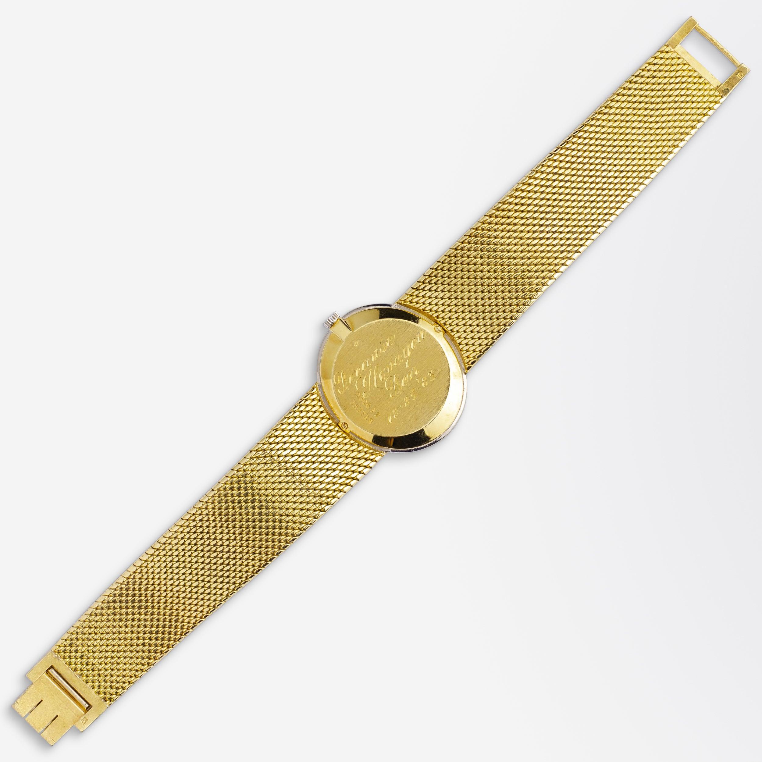 Ladies Diamond Set Piaget in 18 Karat Yellow Gold 1