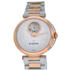 Ladies Eterna Grace Open Art 2943.60.11.1730 Diamond Steel Automatic Watch