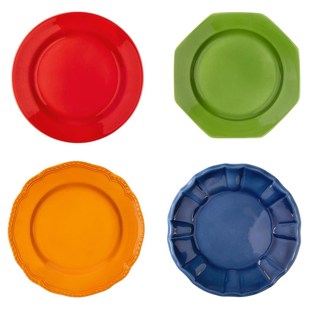 The Ladies & Gentlemen collection is specially crafted for mix&match enthusiasts. This set of plates offers four distinctive shapes in four captivating colors, allowing you to effortlessly elevate your dining experience. The collection includes both
