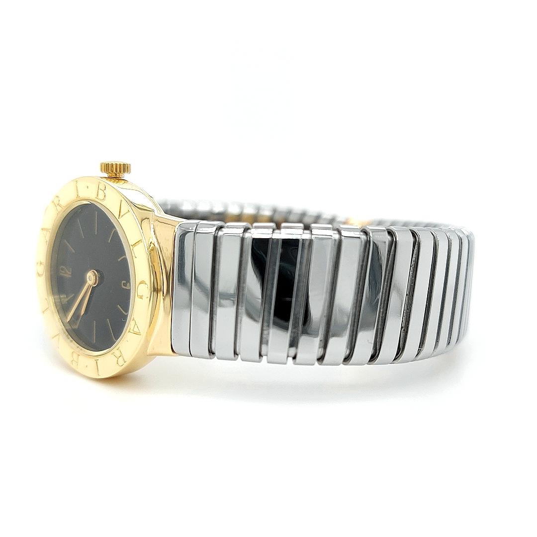 Ladies Gerald Genta-Bvlgari Tubogas Wristwatch, Prototype Piece Unique In Excellent Condition For Sale In Antwerp, BE