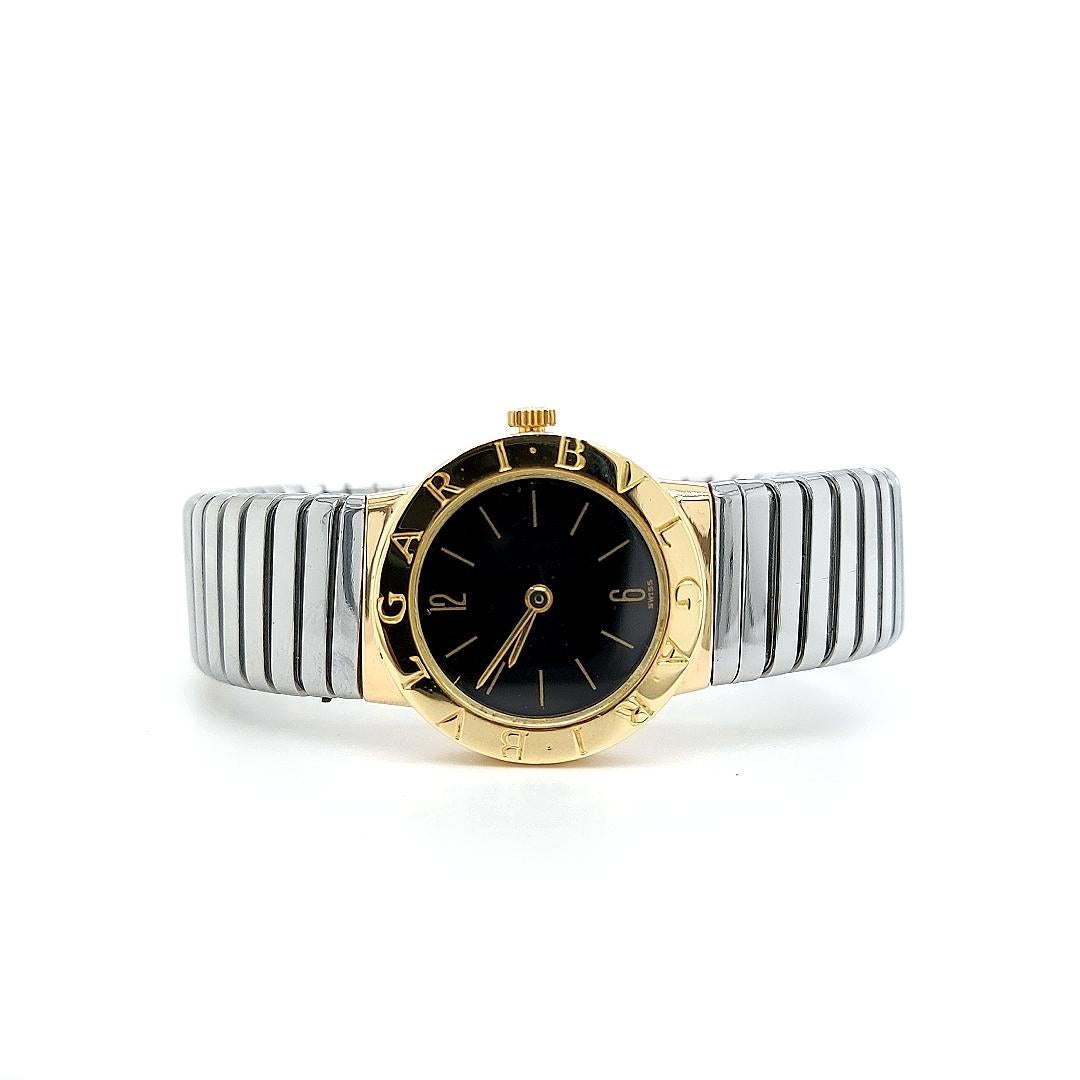 Ladies Gerald Genta-Bvlgari Tubogas Wristwatch, Prototype Piece Unique In Excellent Condition For Sale In Antwerp, BE