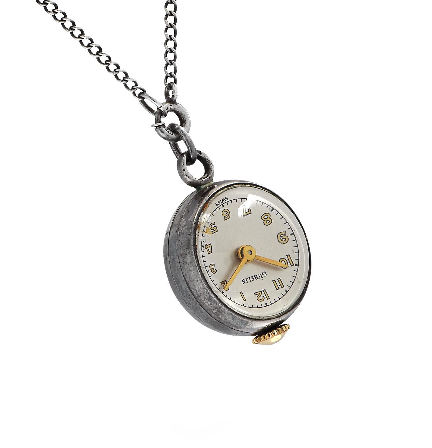 necklace watch for ladies