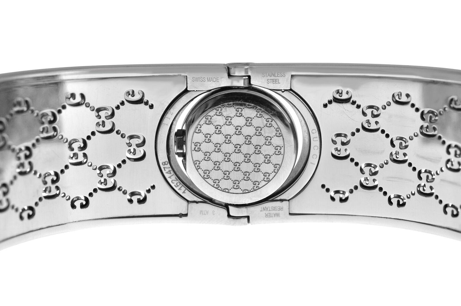 Women's Ladies Gucci Twirl 112 Steel Quartz Diamond Watch