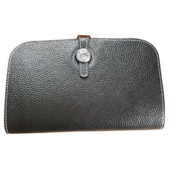 Hermes Dogon Compact Wallet Leather at 1stDibs