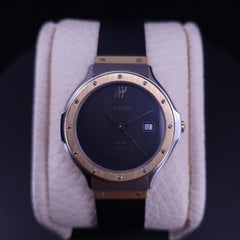 Ladies Hublot MDM 28mm Stainless Steel & Gold Tone Bezel Wrist Watch Ref. 1391.2