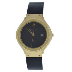 Hublot MDM Geneve Classic Stahl-Uhr aus 18 Karat Gold mit Quarz