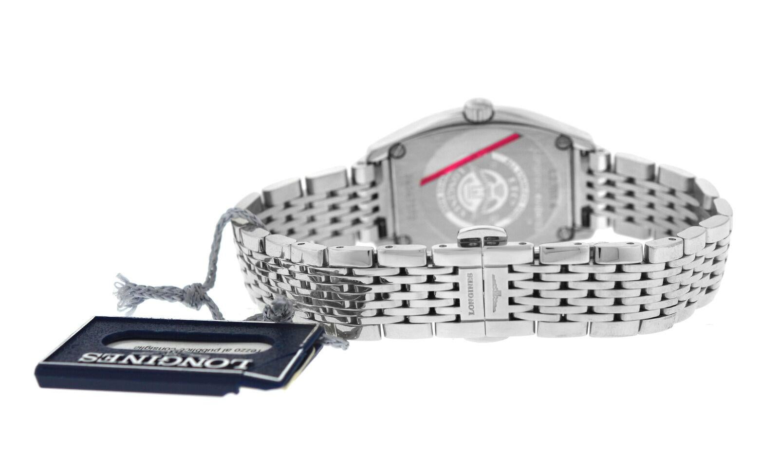 Ladies Longines Evidenza L21554716 Steel Quartz Watch For Sale 1