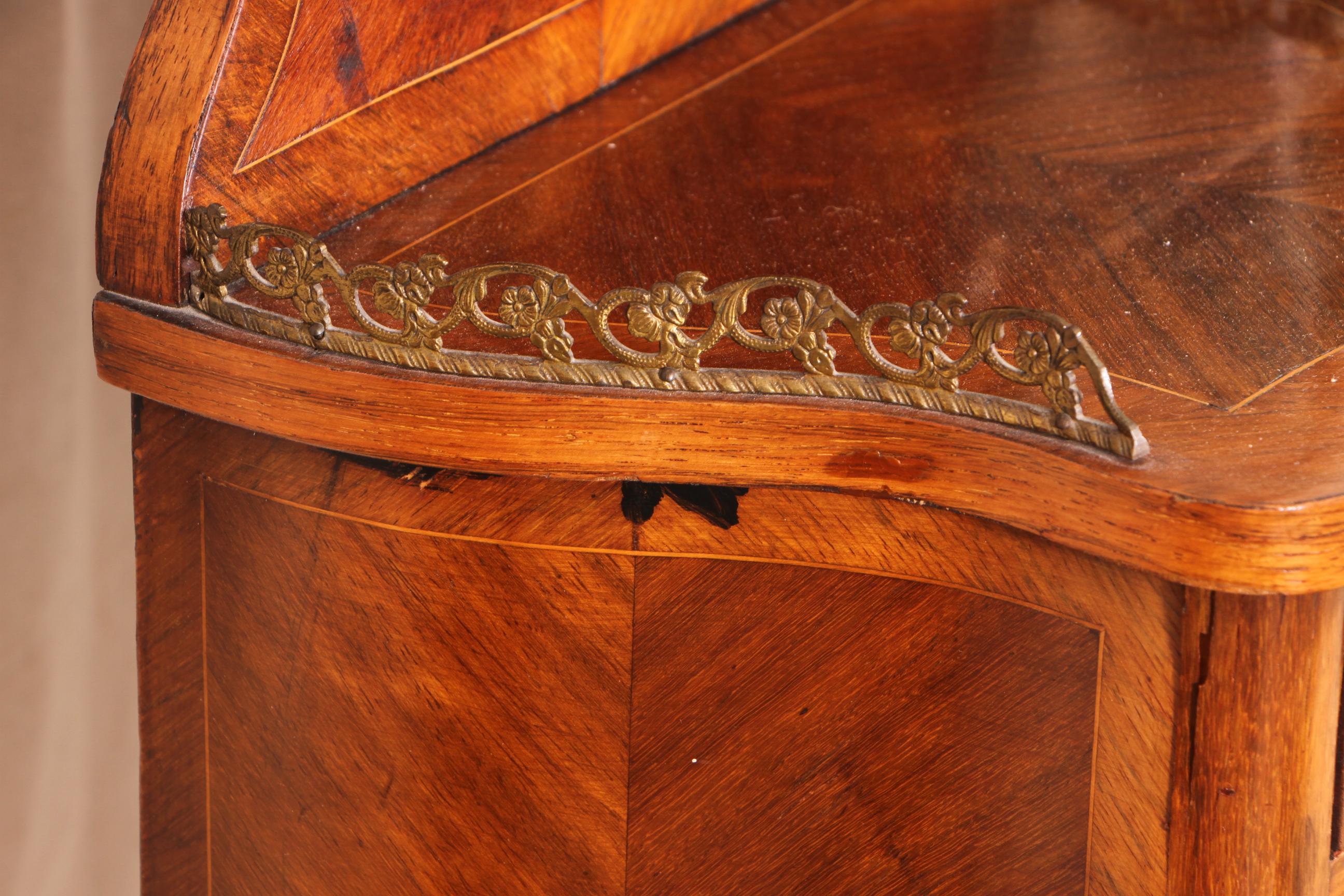 French Ladies' Marquetry Day Table