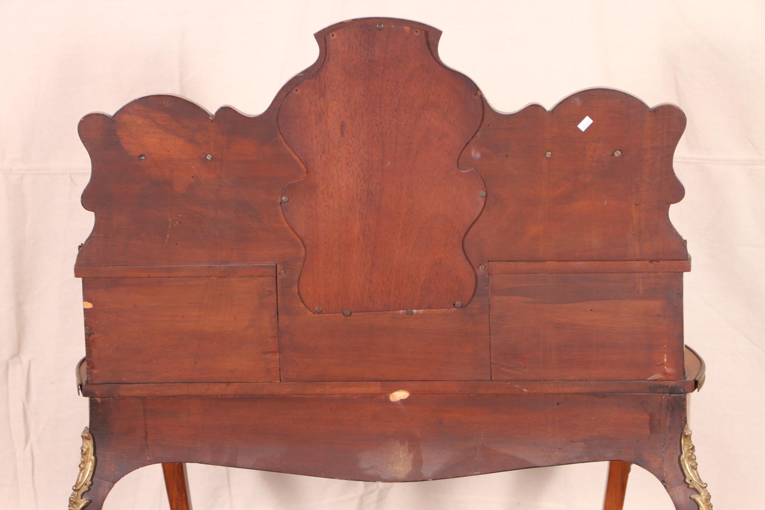 20th Century Ladies' Marquetry Day Table