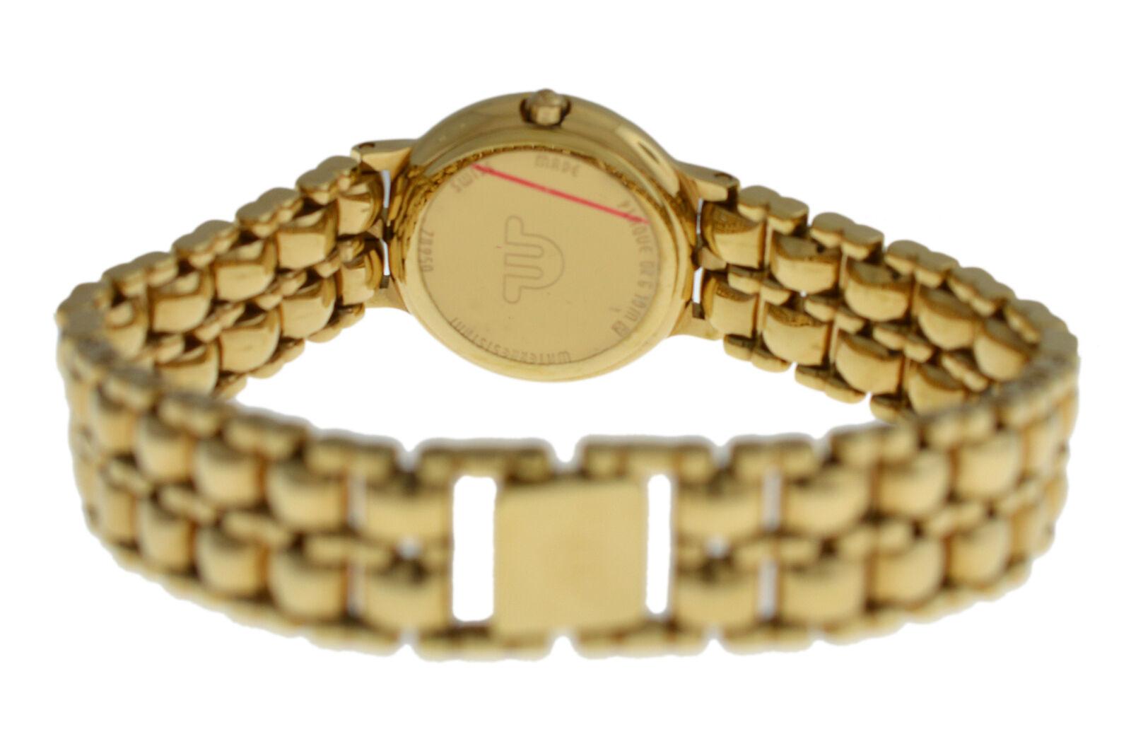 maurice lacroix 18k gold watch