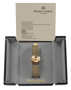 Ladies Maurice Lacroix Milestone 59858 Steel Gold Quartz Watch