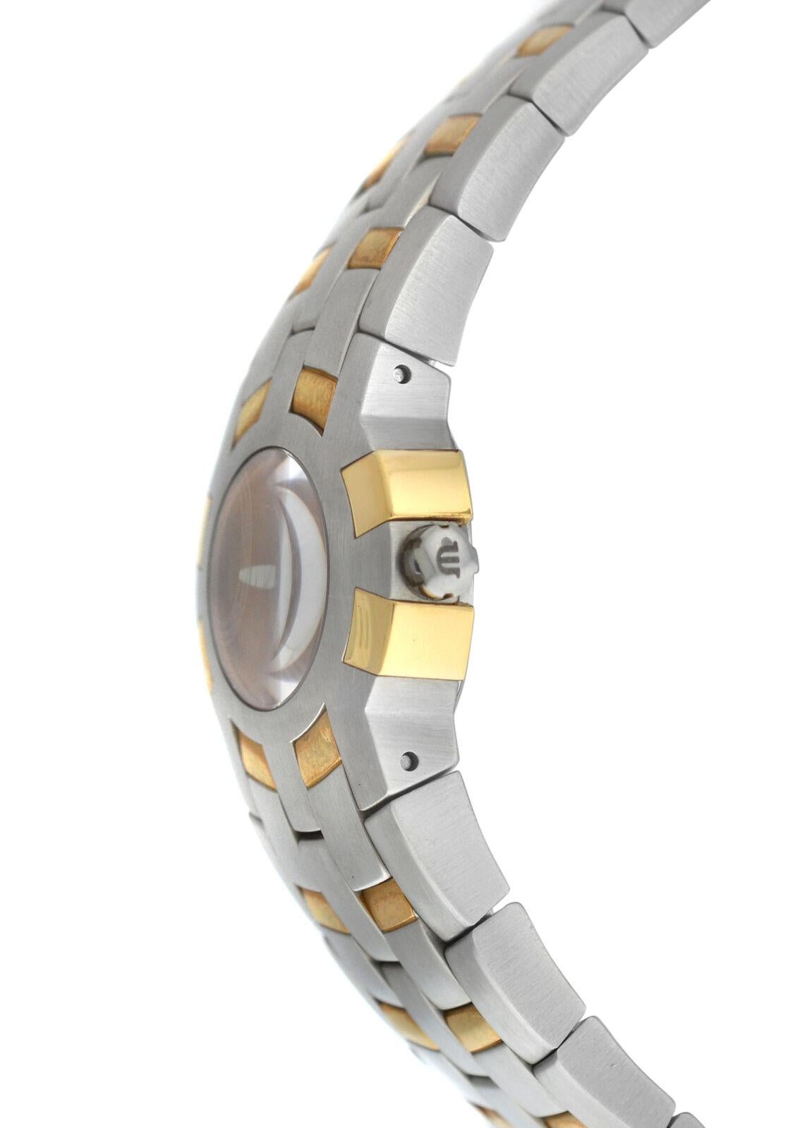 maurice lacroix gold ladies watch