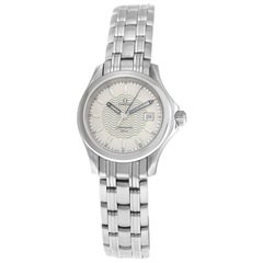 Ladies Omega Seamaster 5961501 Stainless Steel Date Quartz Watch