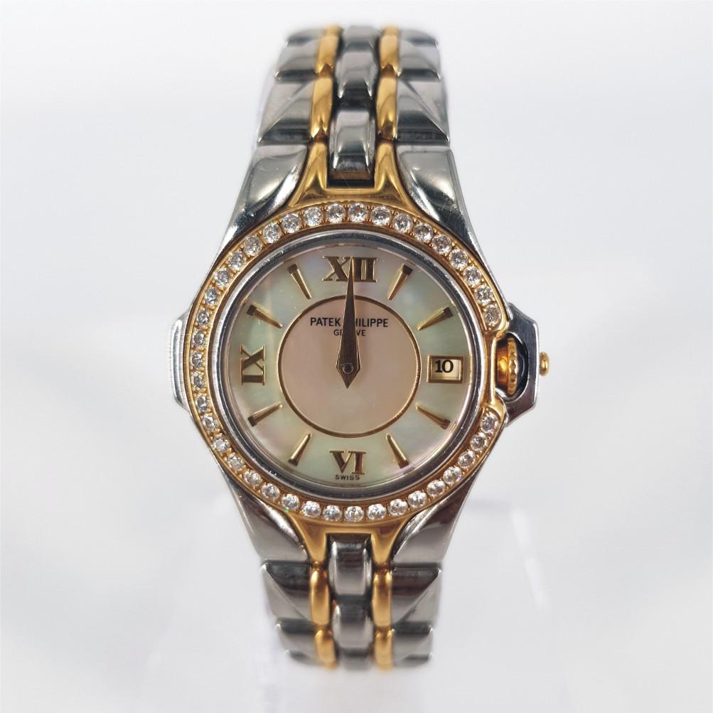 Damenuhr Patek Phillippe (Rundschliff) im Angebot