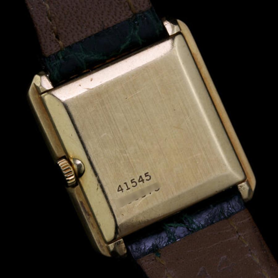 Damen-Handaufzug-Armbanduhr, Piaget, Diamant-Zifferblatt und Lünette 18k Gold im Angebot 4