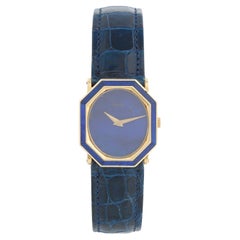 Orologio da donna Piaget Ref 9431 in oro giallo 18 carati e lapislazzuli