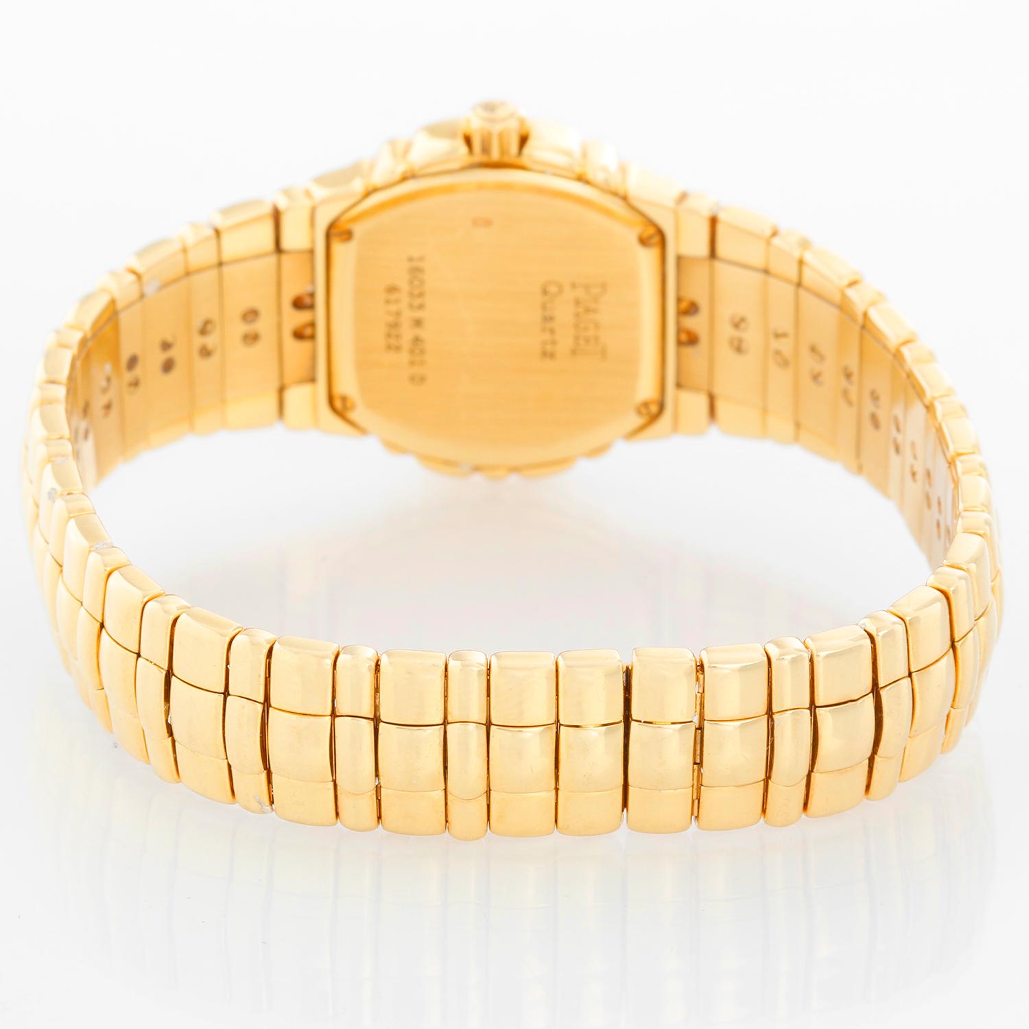Ladies Piaget Tanagra 18K Yellow Gold Watch In Excellent Condition For Sale In Dallas, TX