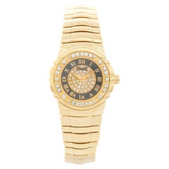 Ladies Piaget Tanagra 18K Yellow Gold Watch