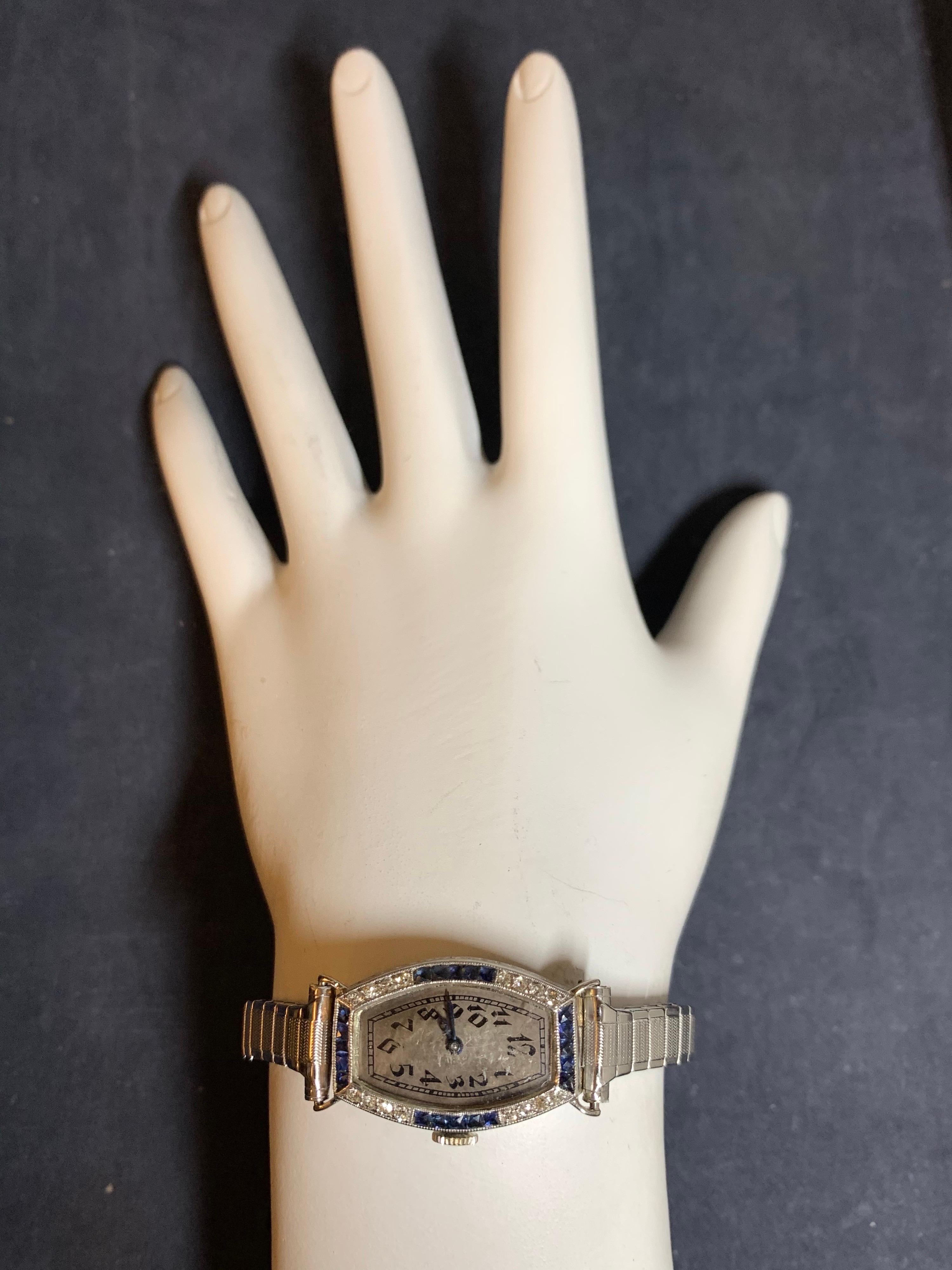 longines sapphire watch