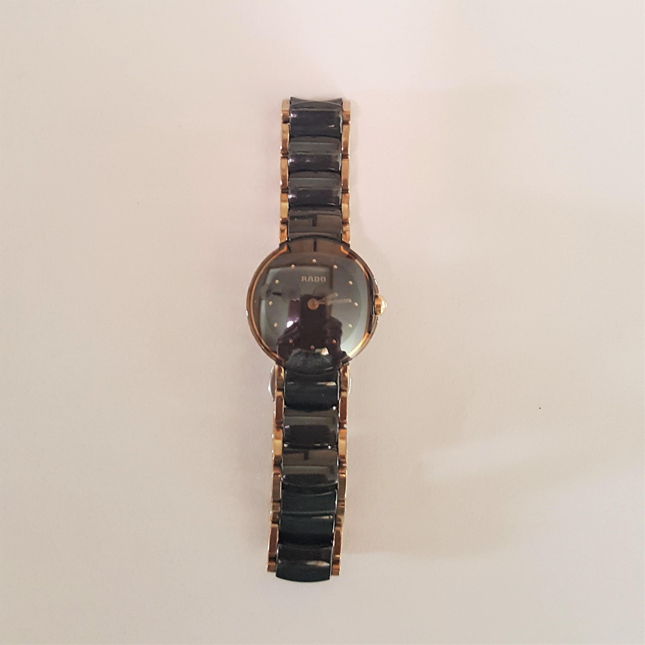 Rado, montre suisse ronde Diastar résistante aux rayures, entièrement révisée en vente 2