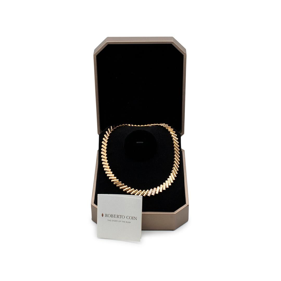 Ladies Roberto Coin Domino 18K Rose Gold & 0.85 CTW Diamond Necklace 1