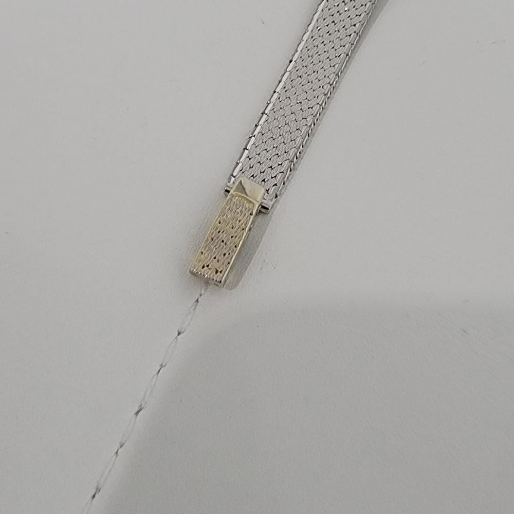 Women's Ladies Rolex Petite Cocktail 14k White Gold Cocktail Watch 1930s w Box RA10