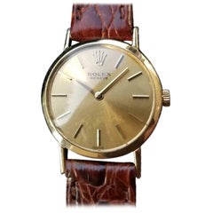 Vintage Ladies Rolex 18 Karat Gold Cellini 3600 Manual-Wind Dress Watch, Swiss LV976