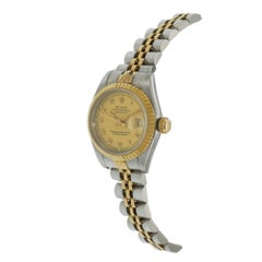 Ladies Rolex Date 69173 Champagne Dial