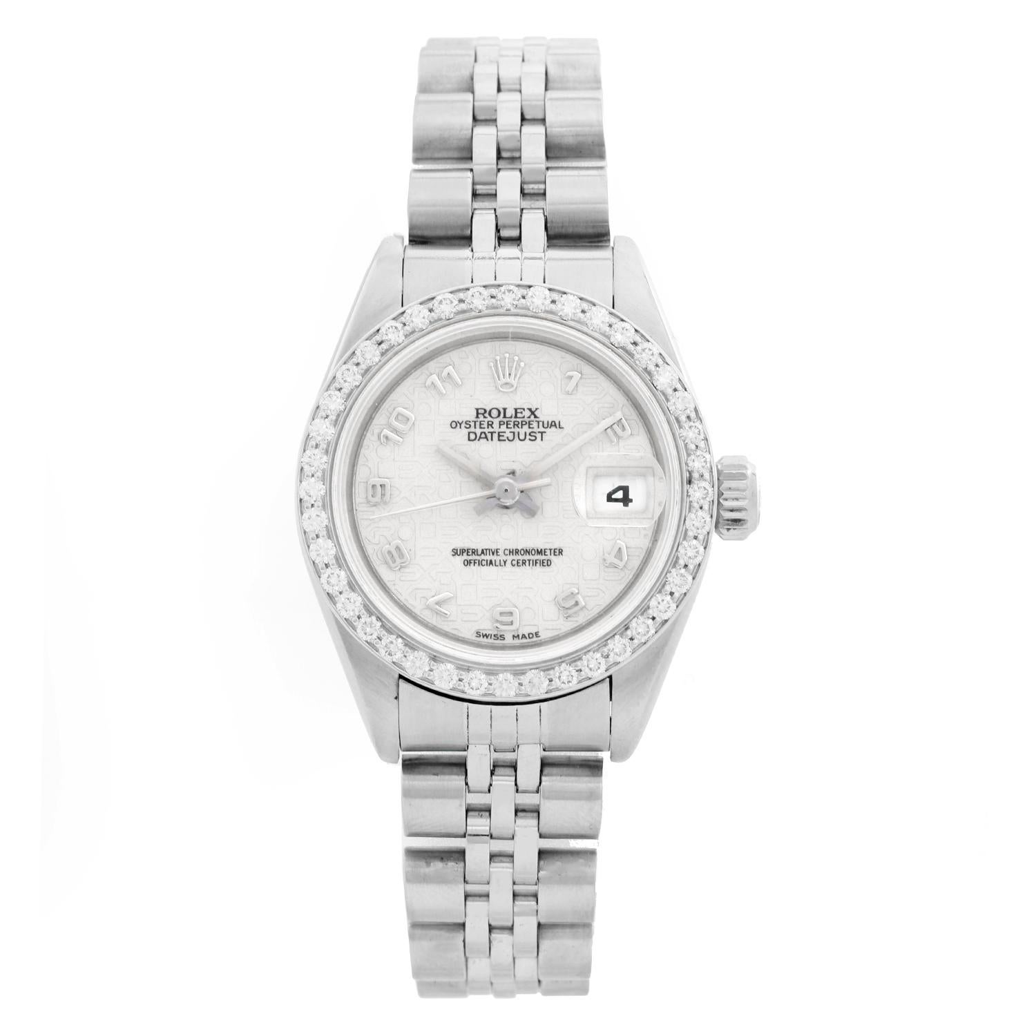 Ladies Rolex Datejust Stainless Steel Watch 79174
