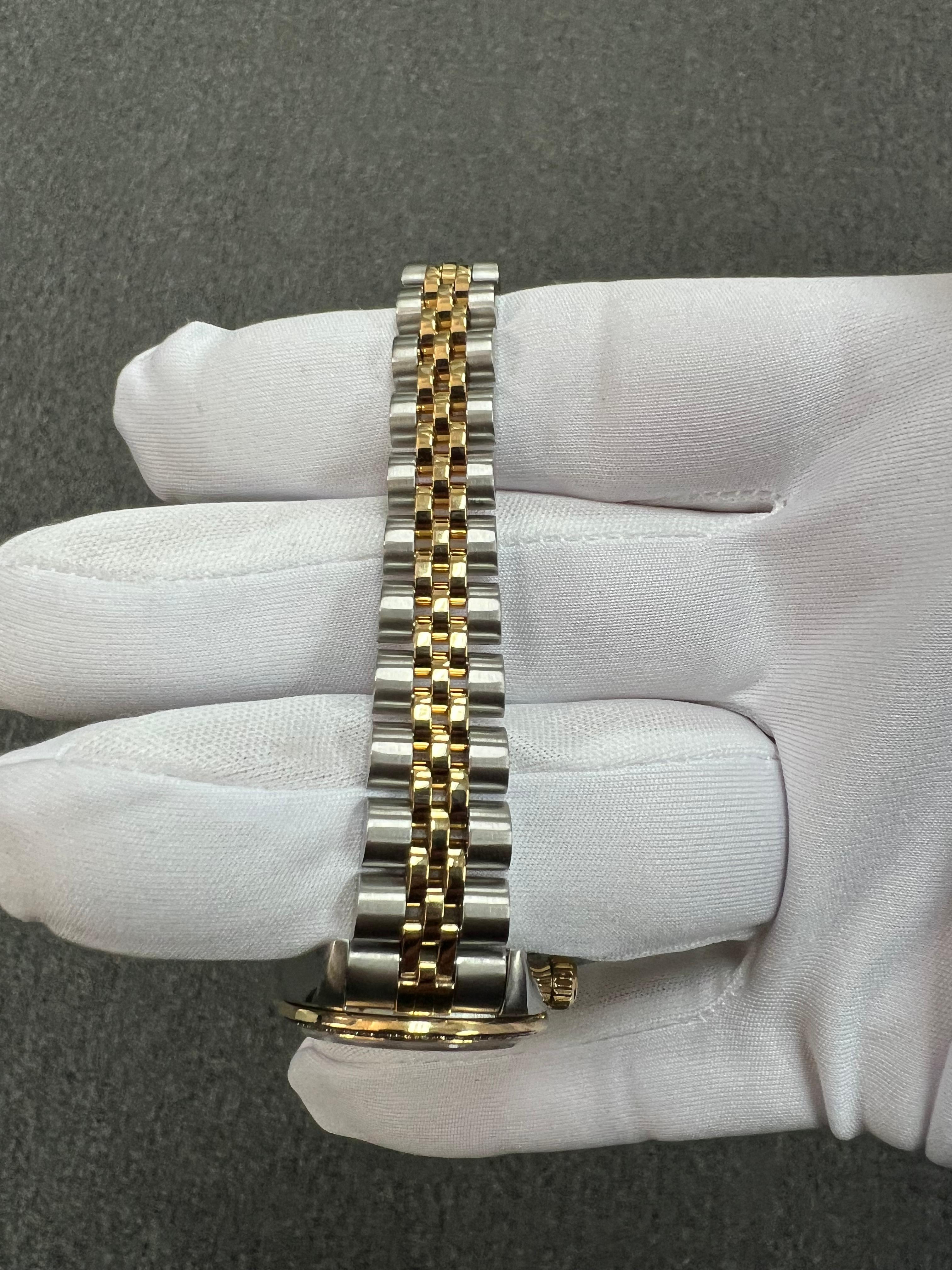 Ladies Rolex Datejust Two Tone Wristwatch 2003 4