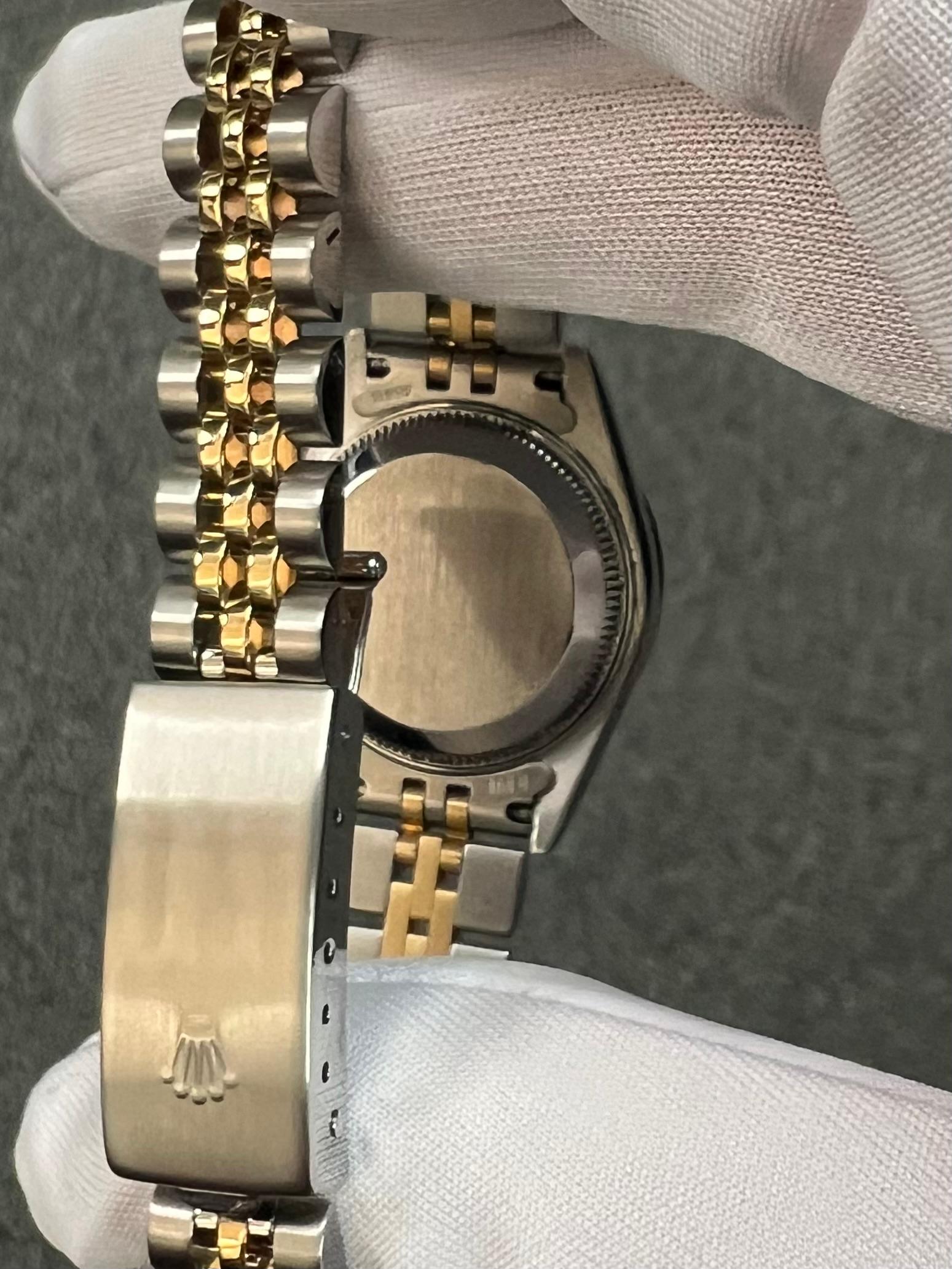Ladies Rolex Datejust Two Tone Wristwatch 2003 7
