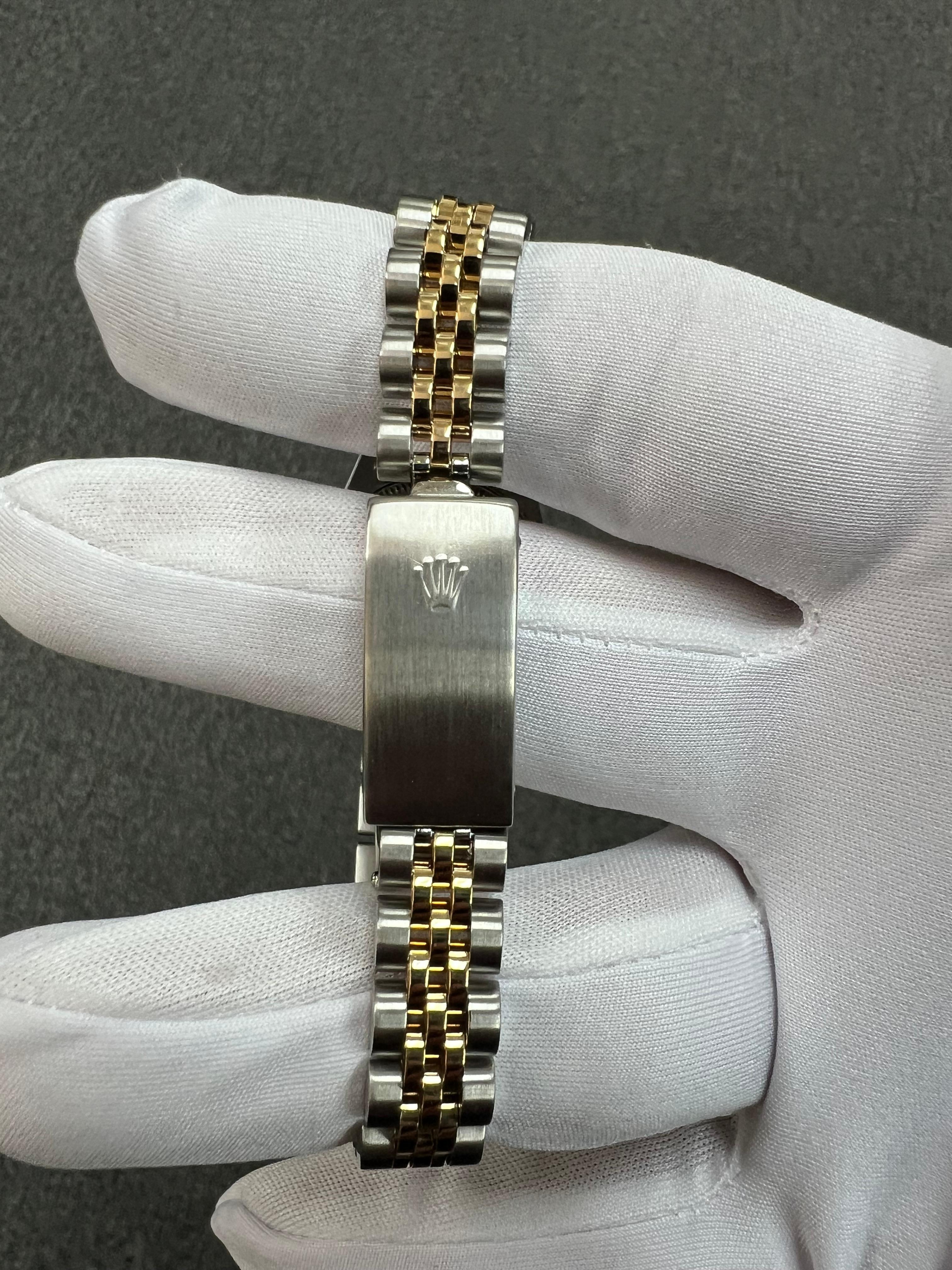 Ladies Rolex Datejust Two Tone Wristwatch 2003 In Good Condition In Los Angeles, CA