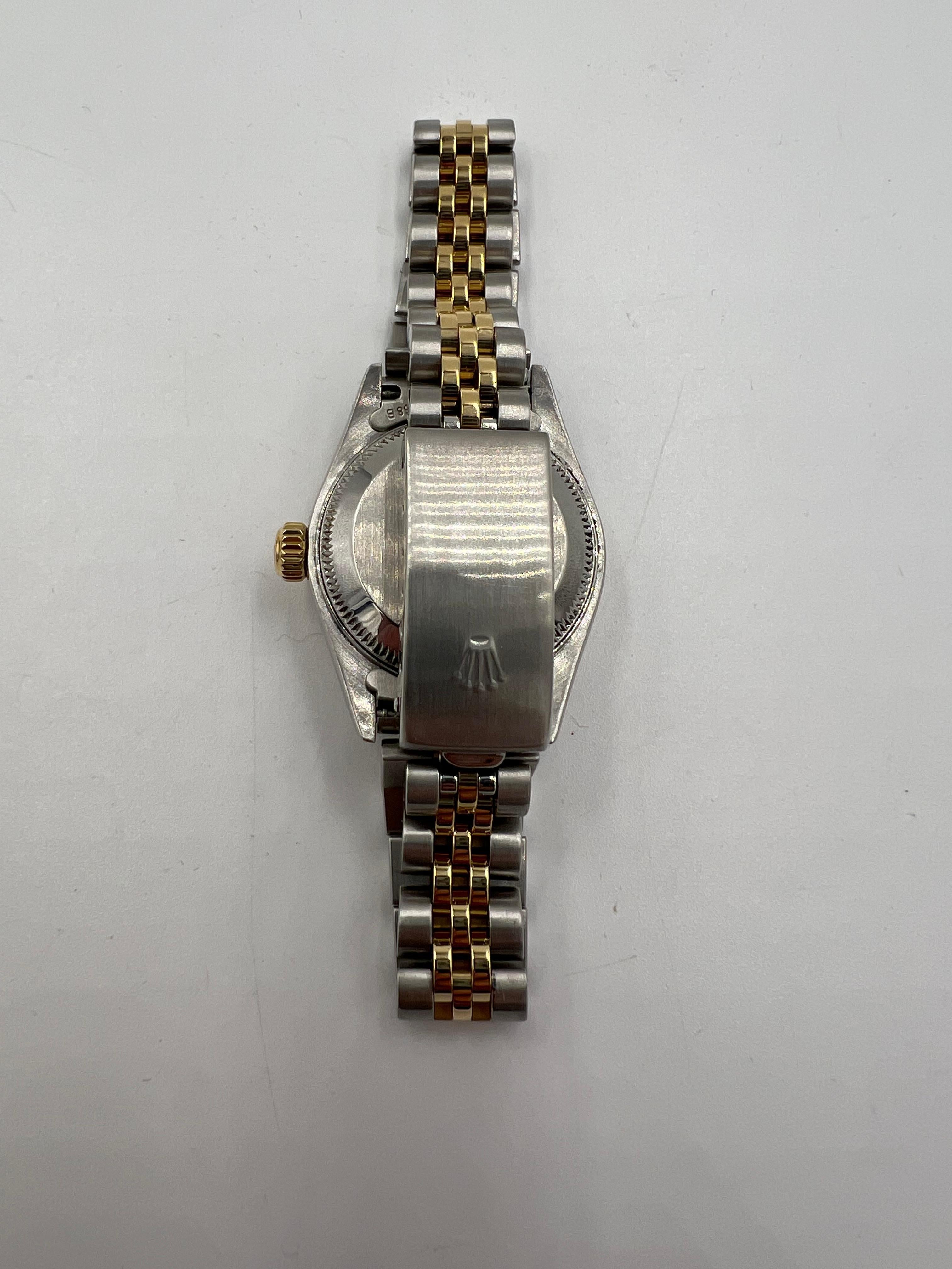 Ladies Rolex Datejust Two Tone Wristwatch 2003 1