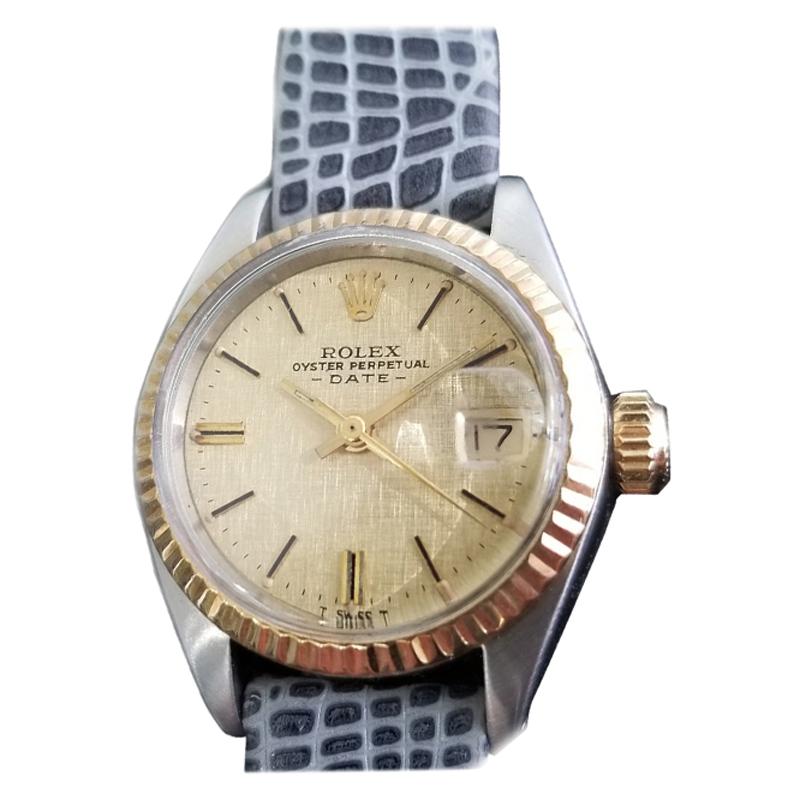 Ladies Rolex Oyster Date Ref.6917 18k Gold & SS Automatic, c.1970s LV747GRY