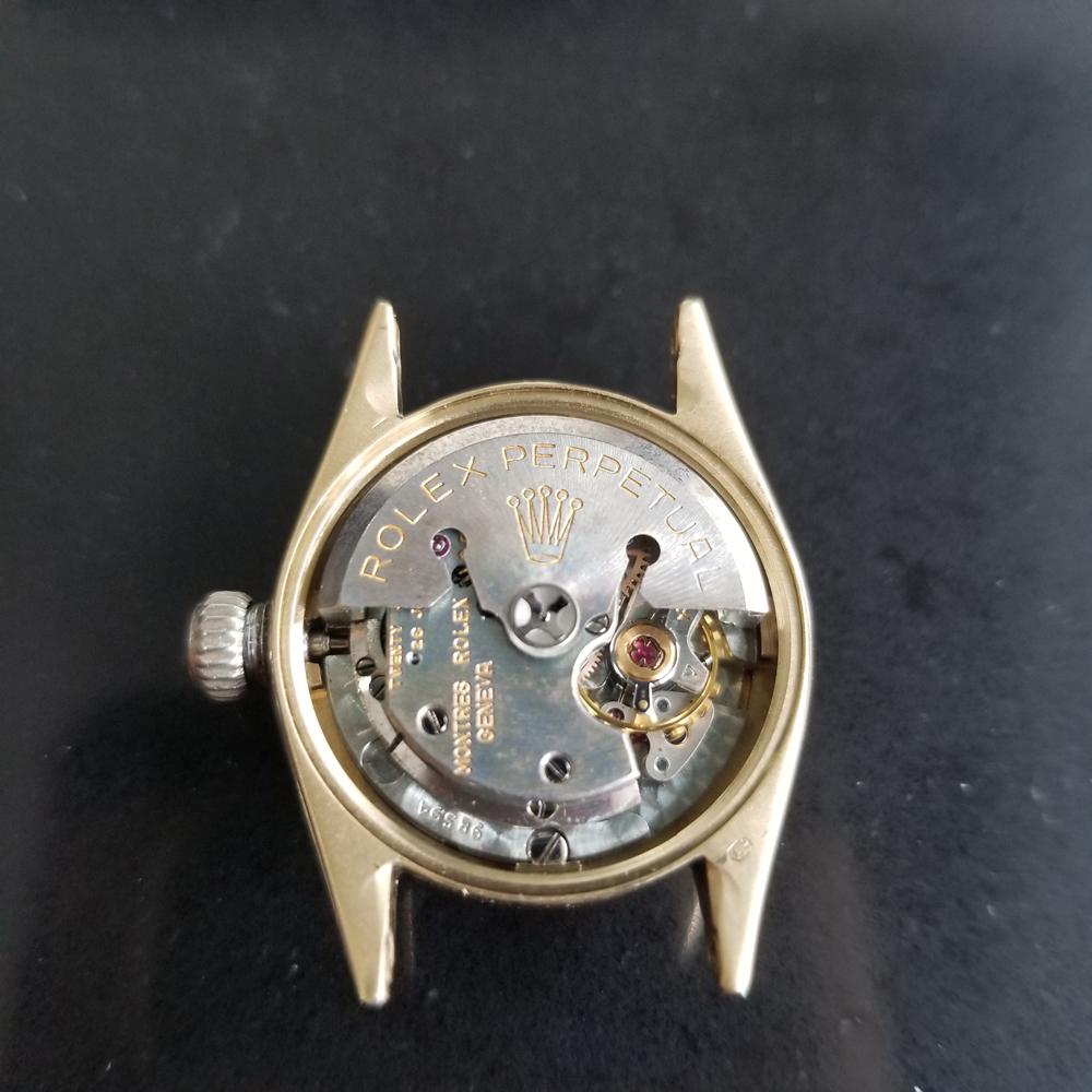 Ladies Rolex Oyster Perpetual Ref.6619 14k Gold Automatic, c.1960s RA134 4