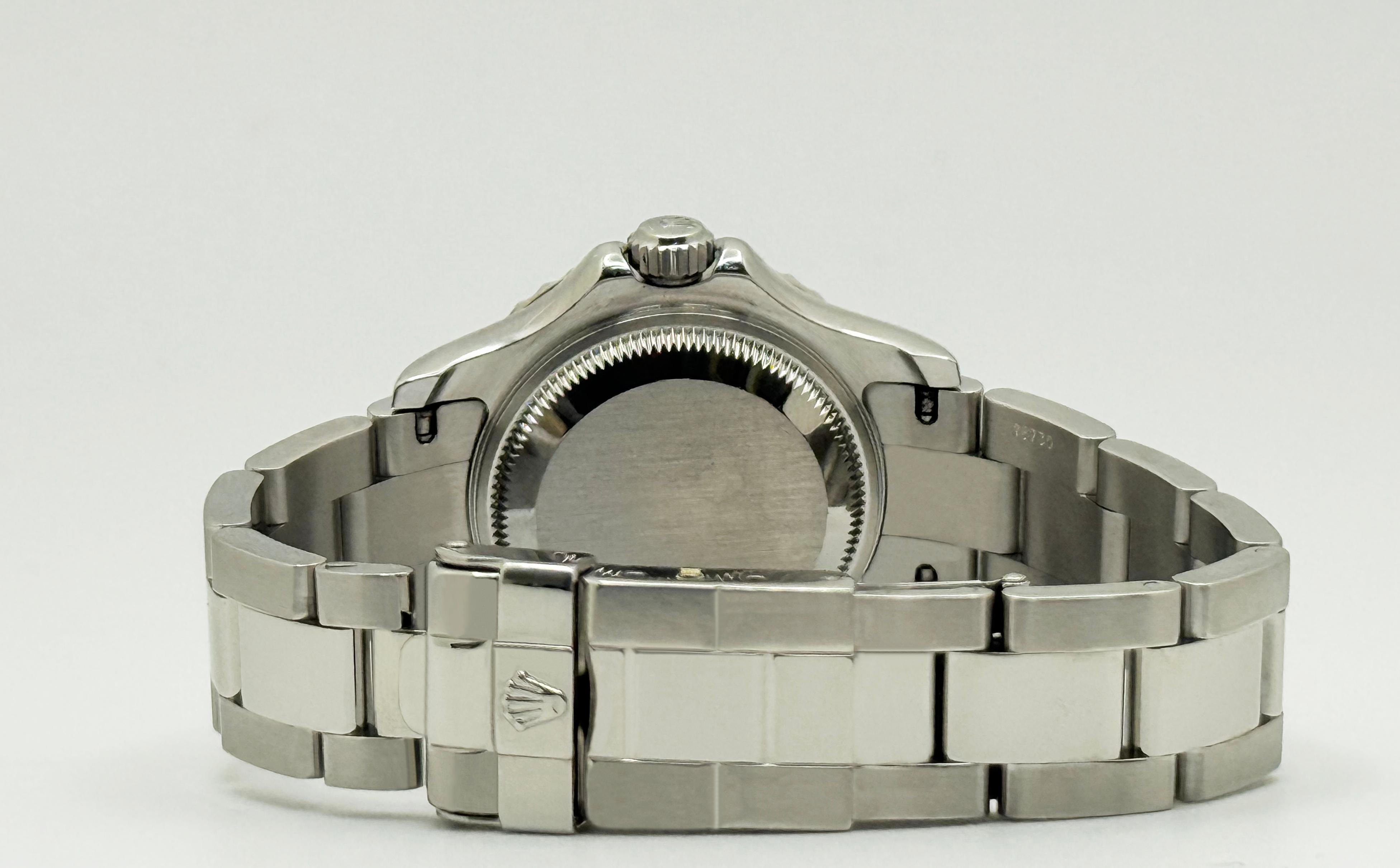 Rolex Yacht-Master da donna 169622 Platino in acciaio inossidabile con scatola di carta 5
