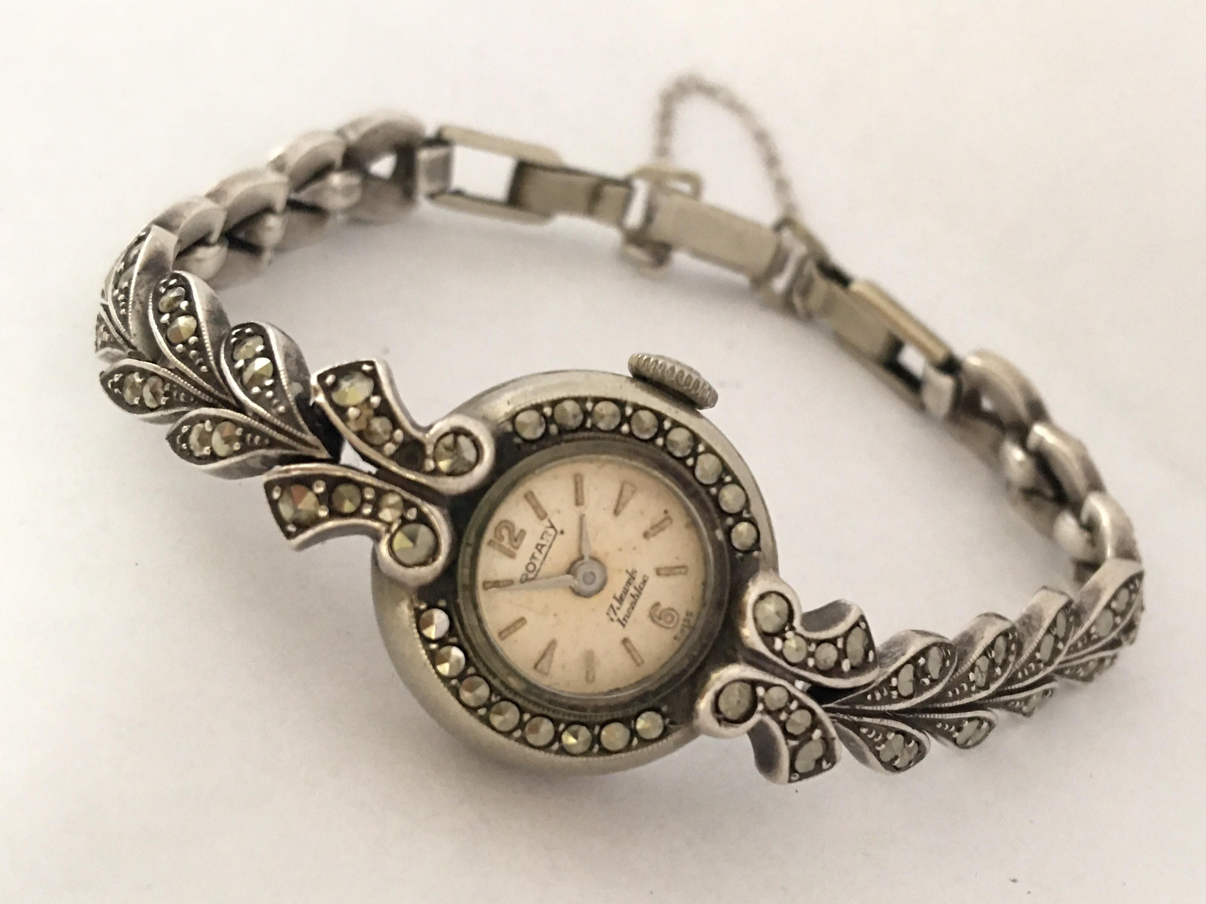 antique marcasite watch