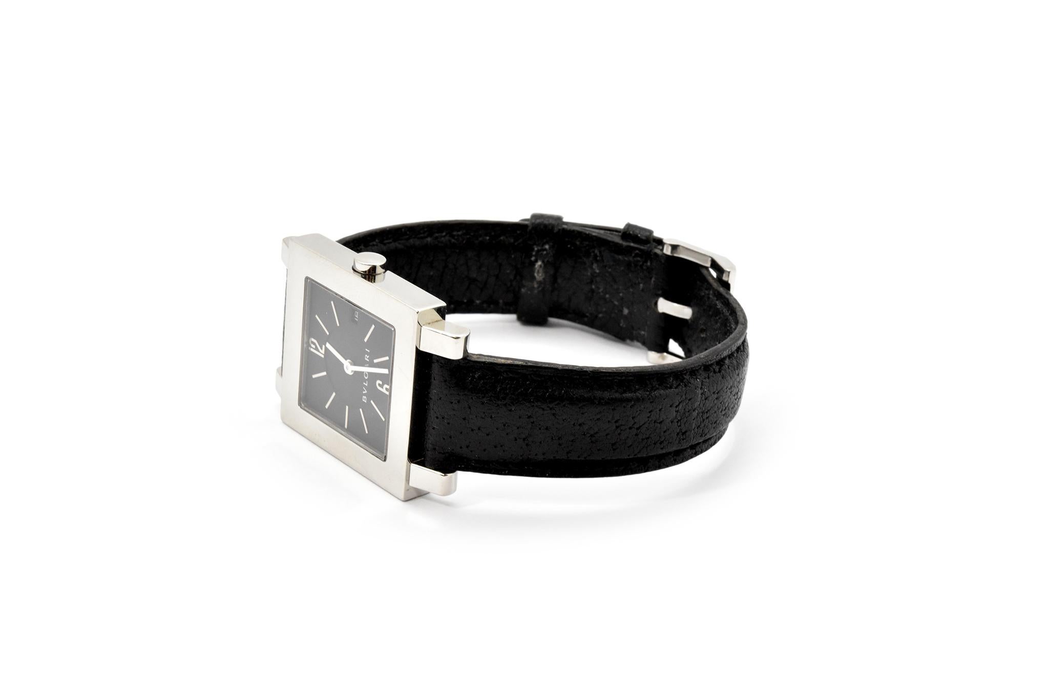 Bulgari Damen-Edelstahl-Uhr Modell# SQ 29 SLD im Zustand „Hervorragend“ im Angebot in Scottsdale, AZ