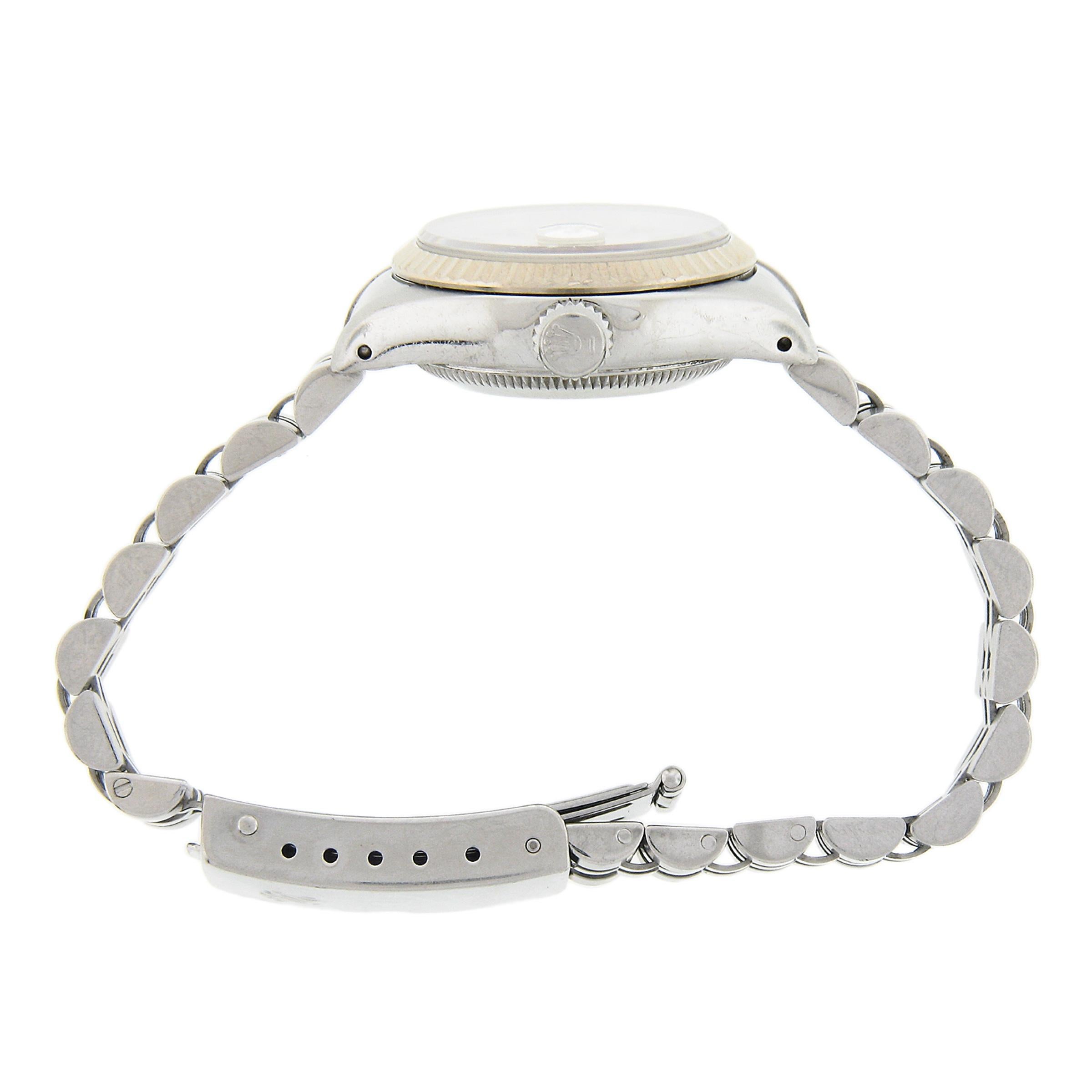 Ladies Stainless Steel Rolex Datejust 26mm Jubilee Bracelet Watch Ref. 69174 1