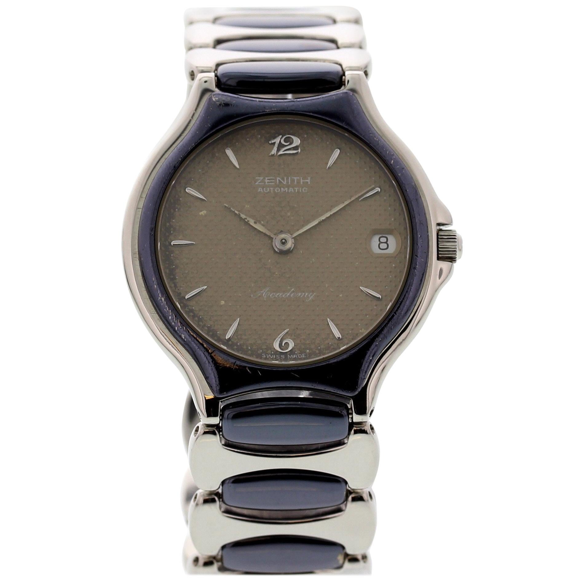 Ladies Stainless Steel Zenith Academy Automatic For Sale