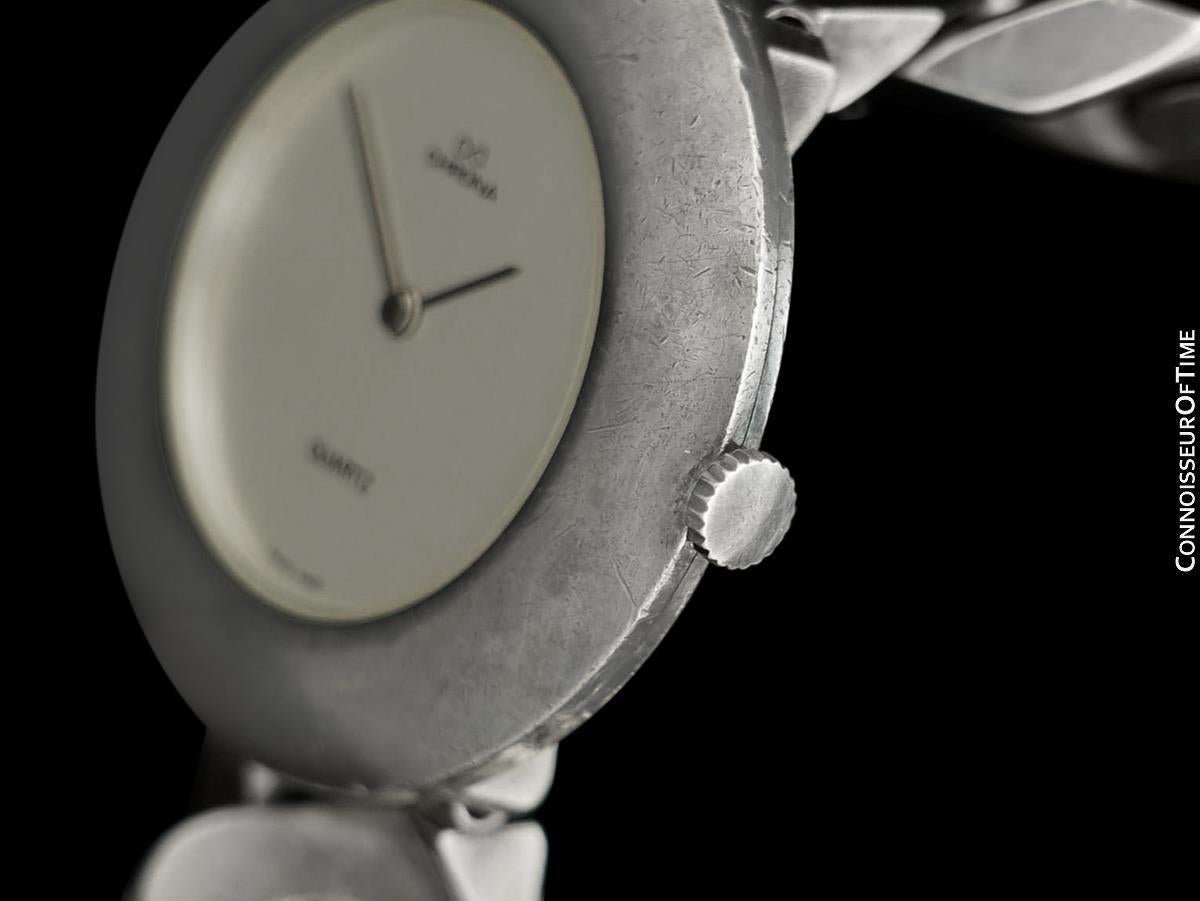Reloj suizo de plata de ley para señora con brazalete - Propiedad de Doris Day y usado por ella en Bueno estado para la venta en Suwanee, GA