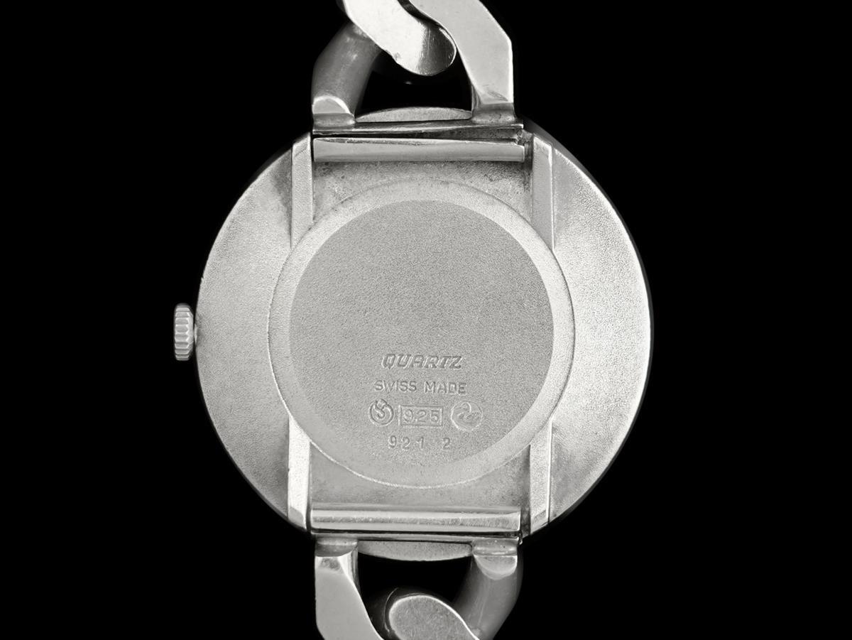 Ladies Swiss Sterling Silver Watch mit Armband - OWNED & WORN BY DORIS DAY im Angebot 1