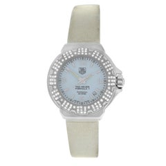 Used Ladies TAG Heuer Formula Stainless Steel Diamond Quartz Watch