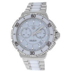 Ladies Tag Heuer Formula Steel Ceramic Diamond Quartz Watch