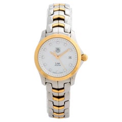 Damen Tag Heuer-Gliederarmband, Ref WJF1353, Diamant-Zifferblatt, Papiere, ausgezeichneter Zustand